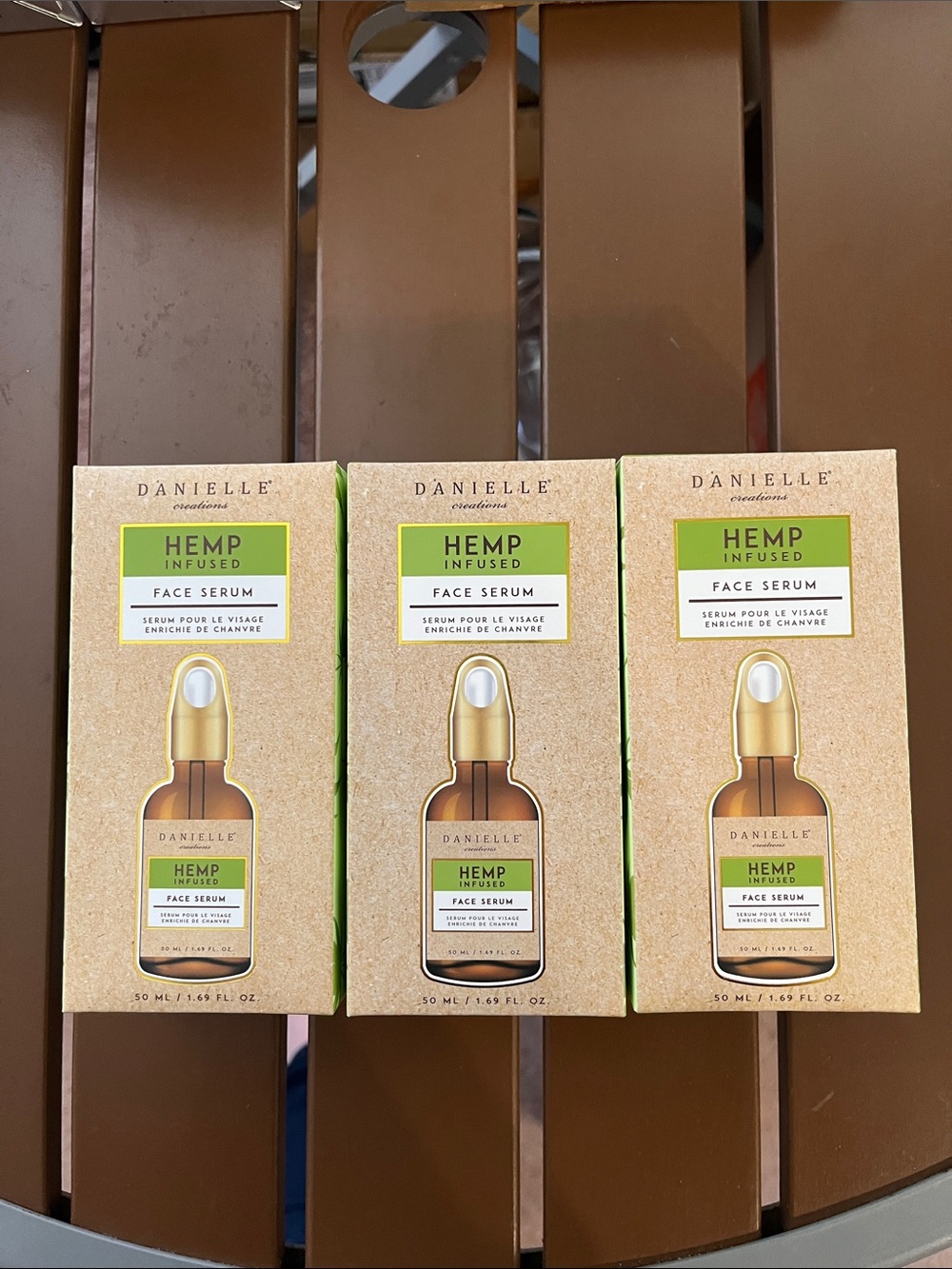 Danielle Hemp Infused Face Serum - Green